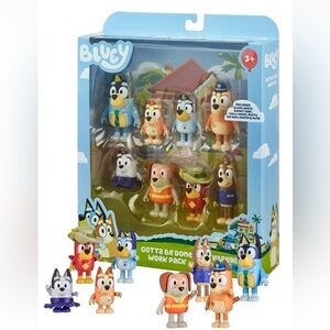 Bluey Friends 8 Figure Multi Pack New In Box